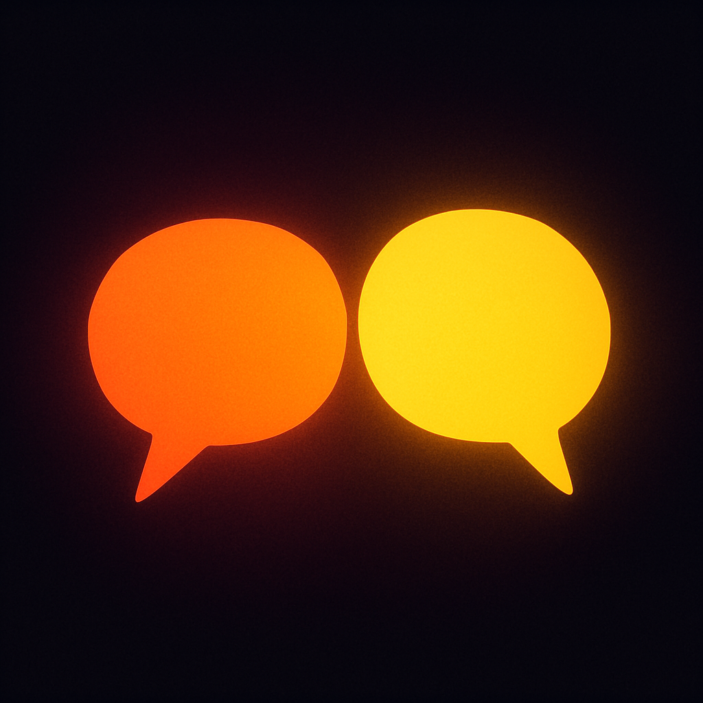 Ghosting Confrontation in a Text