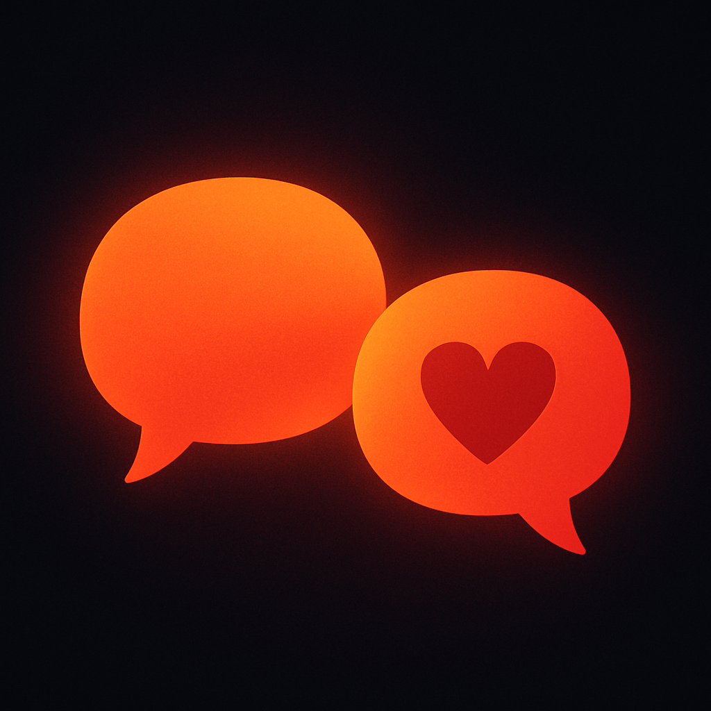 Love Confession During a Serious Chat